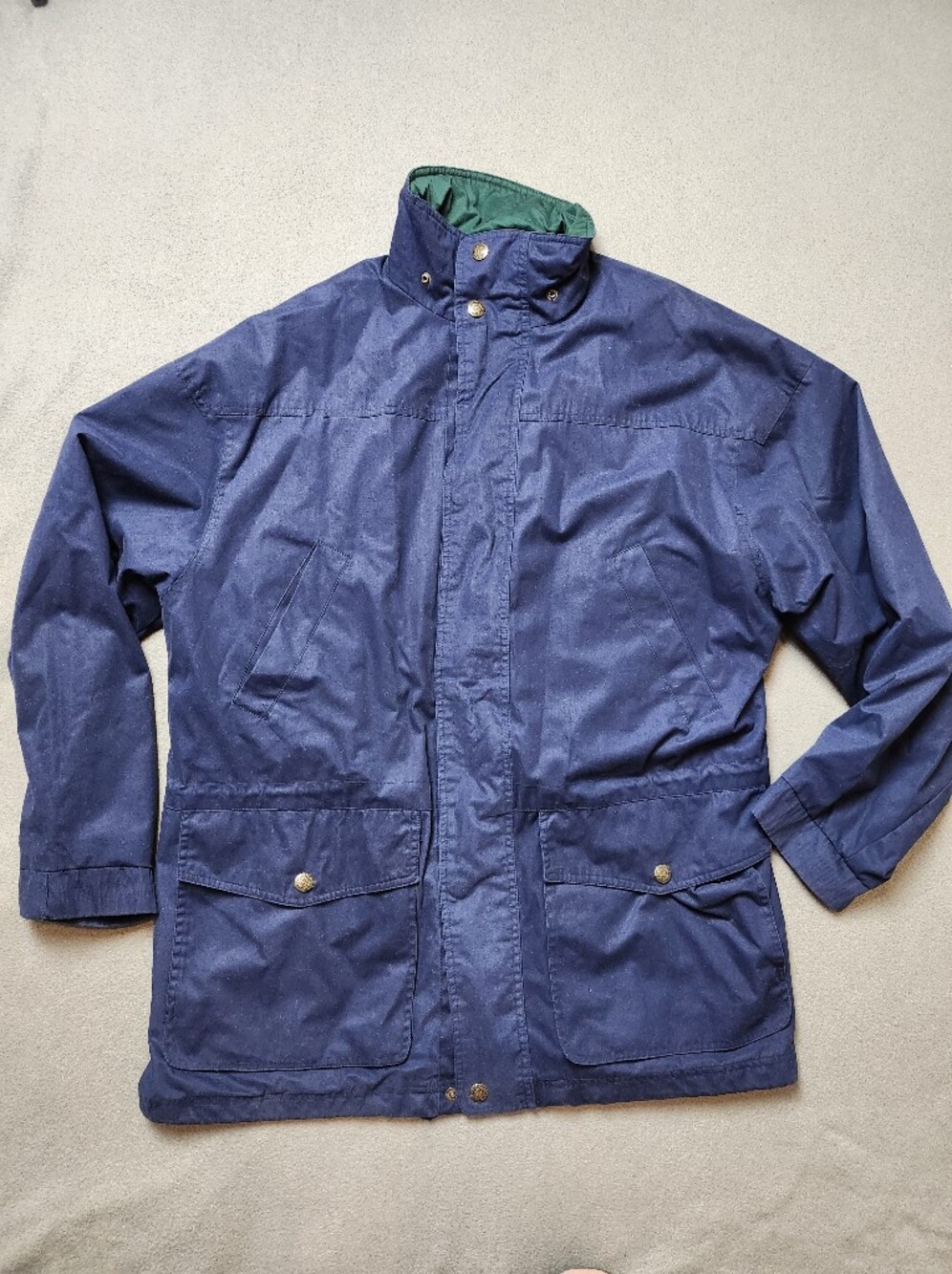 Vintage Pacific Trail Mountaineer Jacket Size L | Navy Blue Outdoor Utility